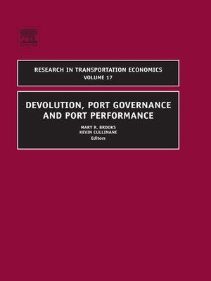 cover image of Devolution, Port Governance and Port Performance